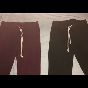H&M sweatpants (2 pair)